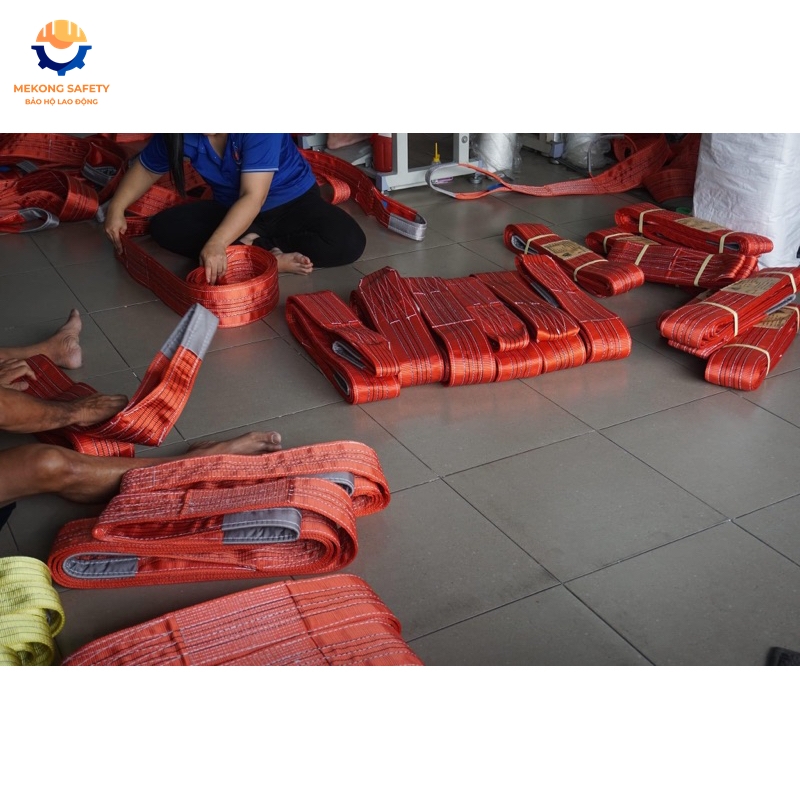 MUA BÁN DÂY CÁP VẢI CẨU HÀNG 5 TẤN 6M TẠI TPHCM, BÌNH DƯƠNG, ĐỒNG NAI, VŨNG TÀU