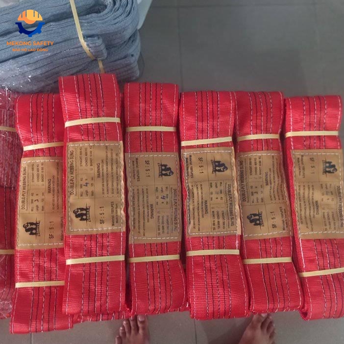 MUA BÁN DÂY CÁP VẢI CẨU HÀNG 5 TẤN 6M TẠI TPHCM, BÌNH DƯƠNG, ĐỒNG NAI, VŨNG TÀU