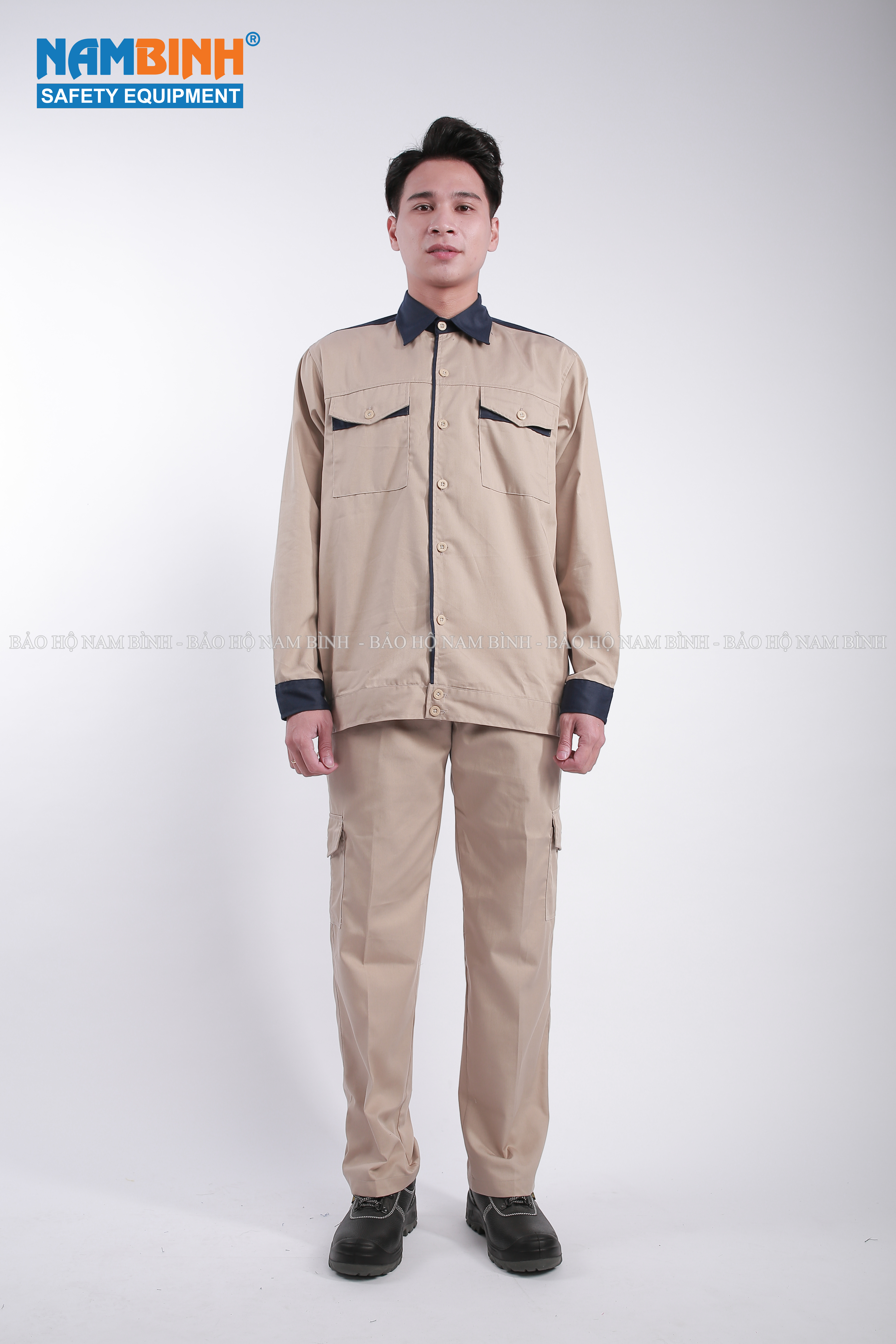 Quần Áo Pangrim - Phối Mầu Nâu Đất Tím Than