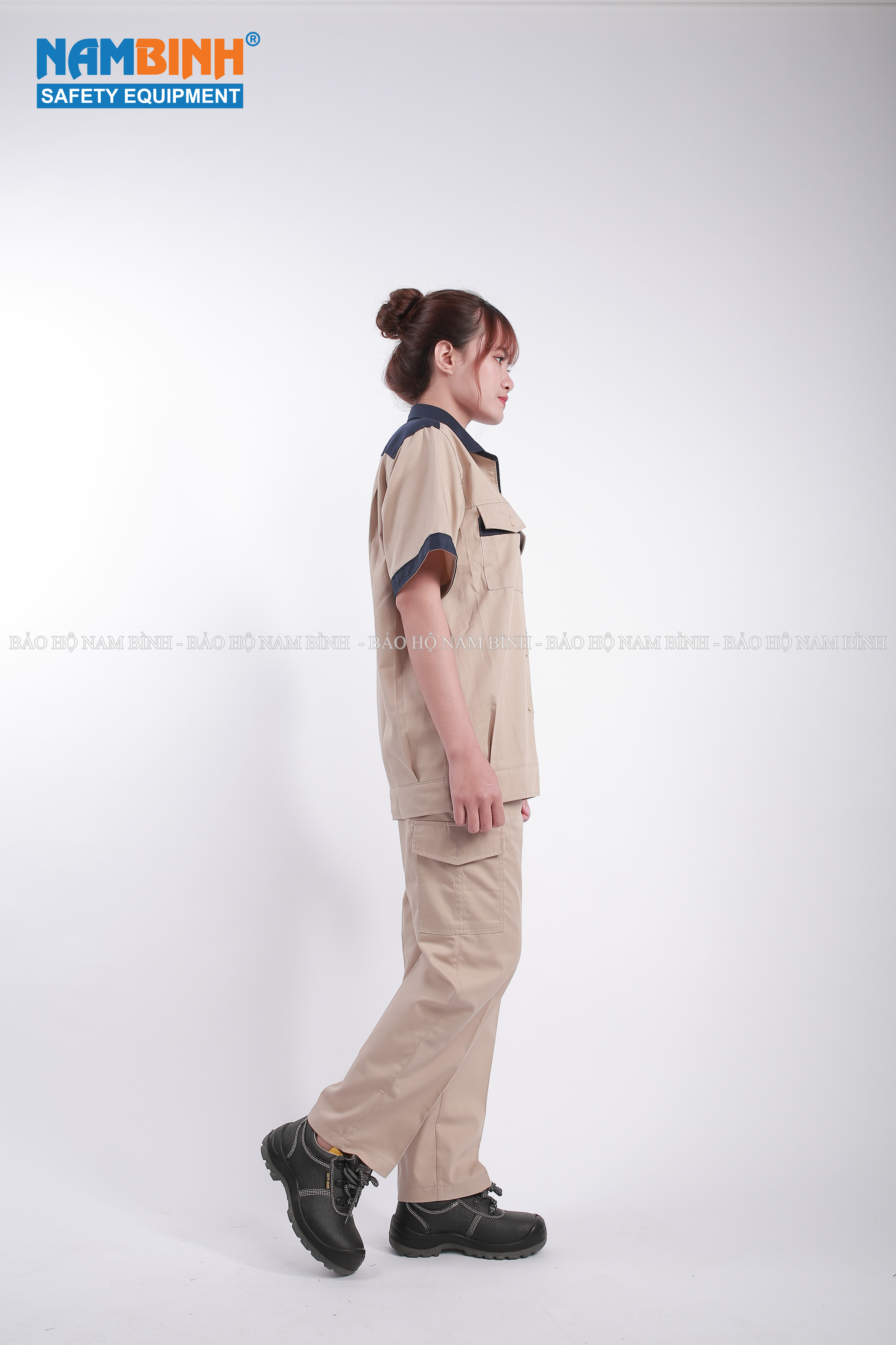 Quần Áo Pangrim - Phối Mầu Nâu Đất Tím Than